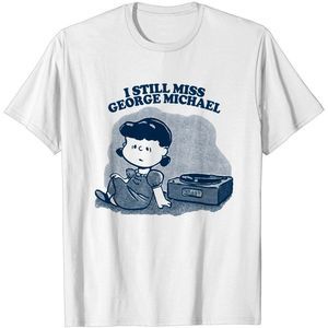 I Still Miss George Michael Vinyl Collector Fan Design T-shirt
